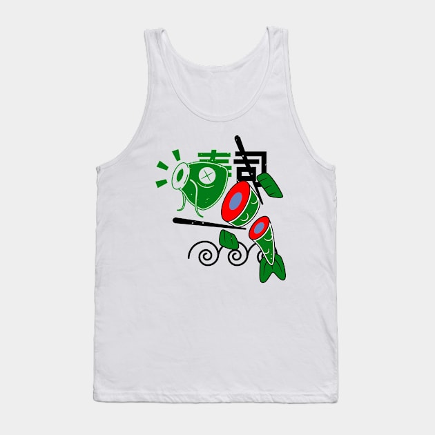 Sushi Tank Top by G4M3RS